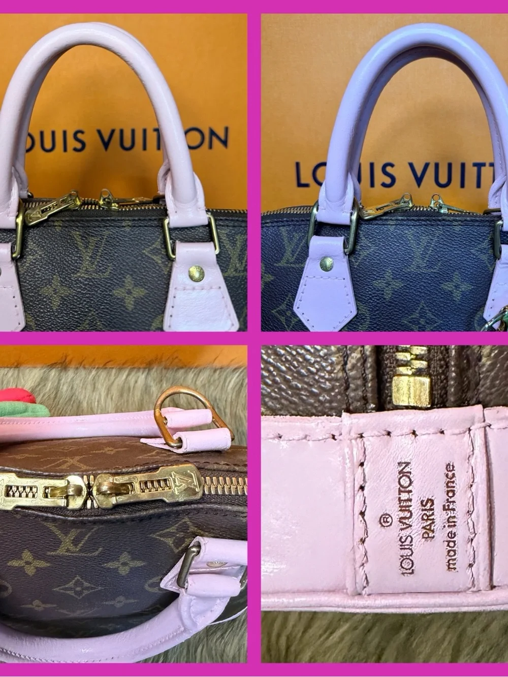 Louis Vuitton Brown Monogram Alma PM